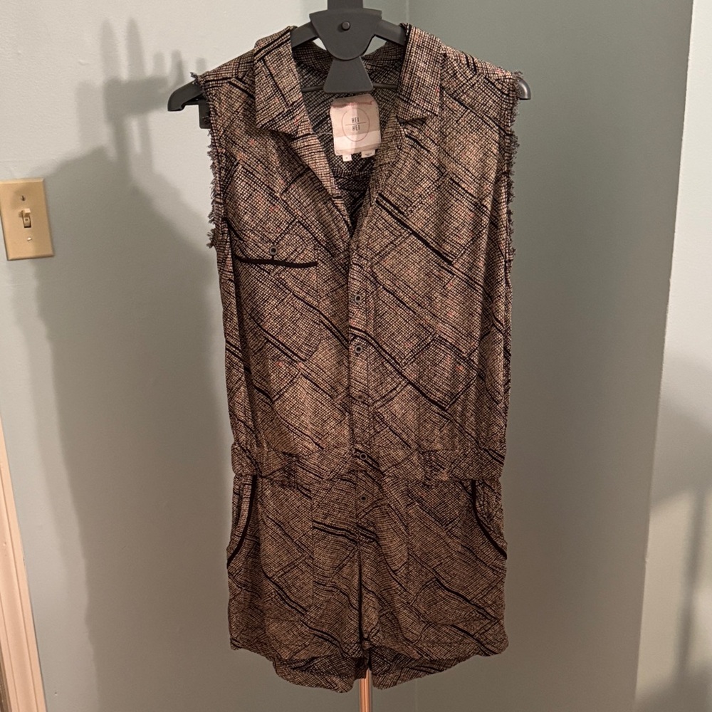 Heihei romper by anthropology NWOT
